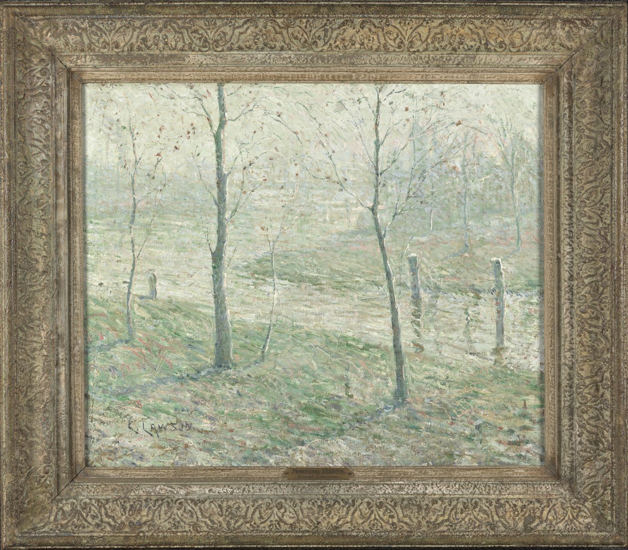 Reggeli köd alkotó: Ernest Lawson