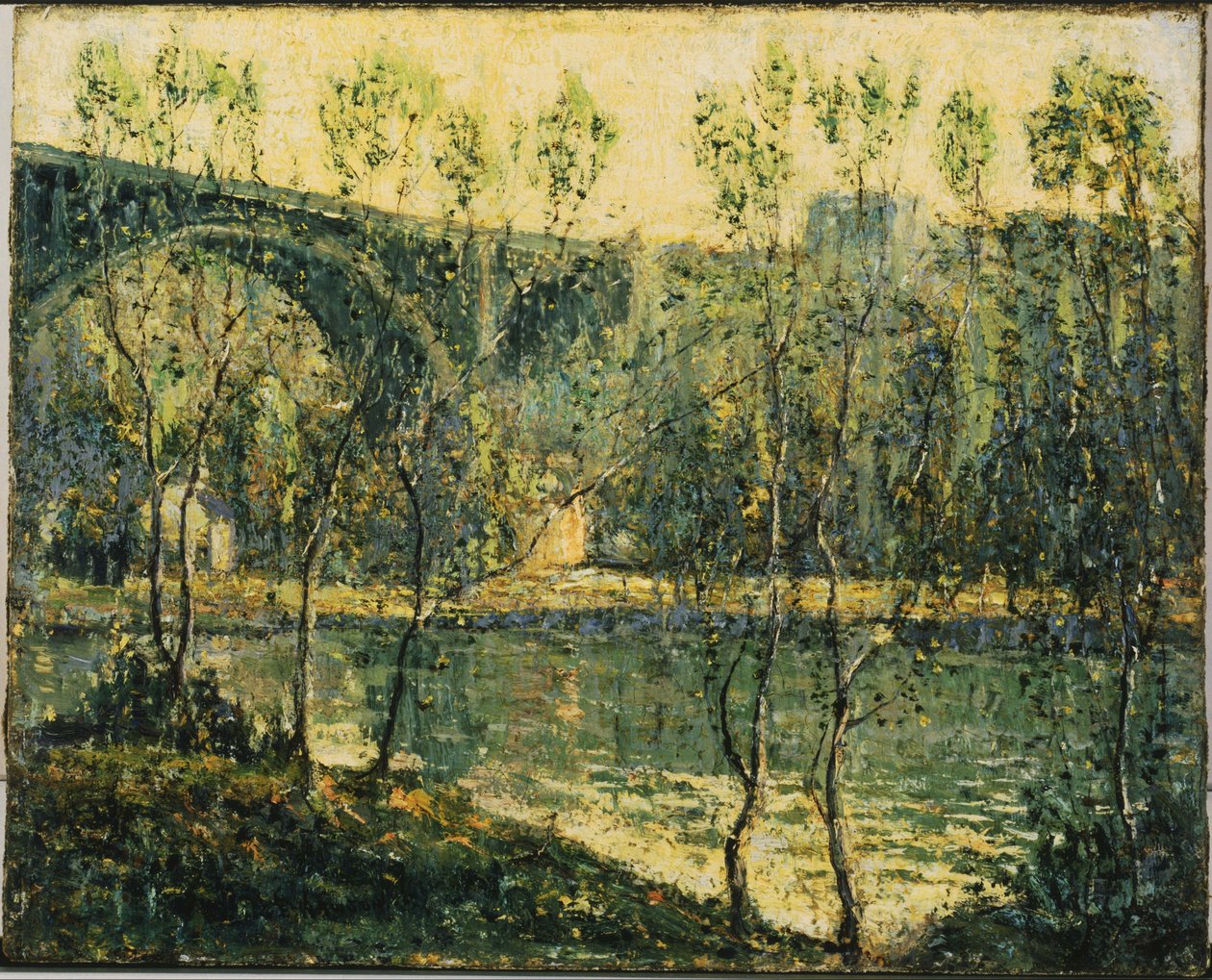 Tavaszi reggel alkotó: Ernest Lawson