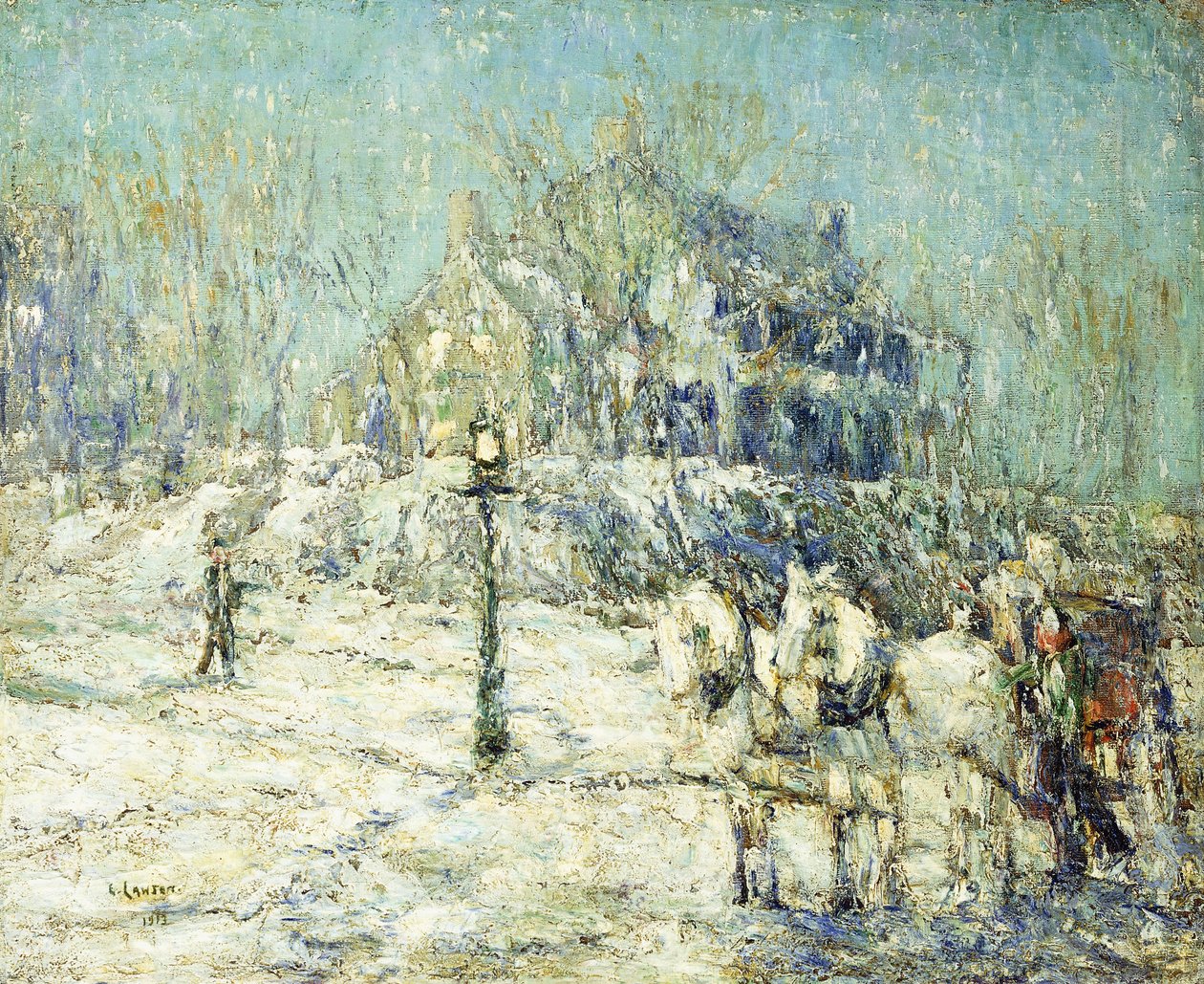 A Dyckman-ház alkotó: Ernest Lawson