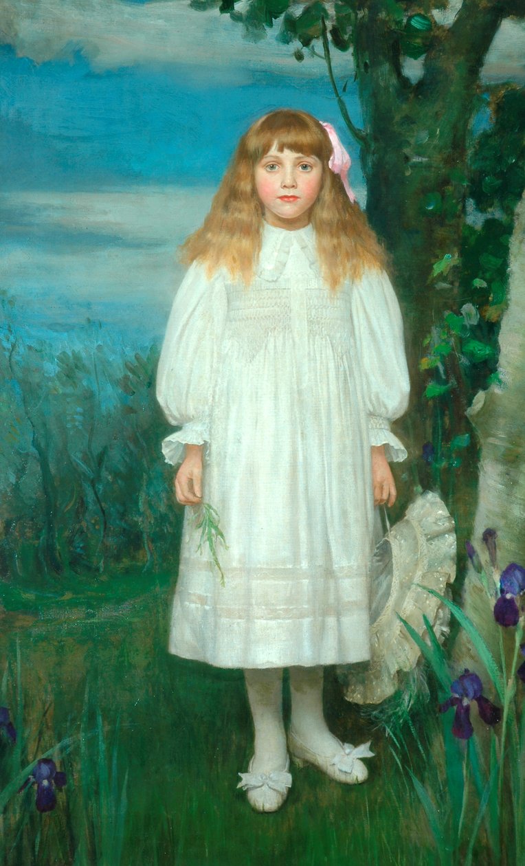 Miss Catherine Howard, 1904 körül (olaj, vászon) alkotó: Ernest Leopold Sichel