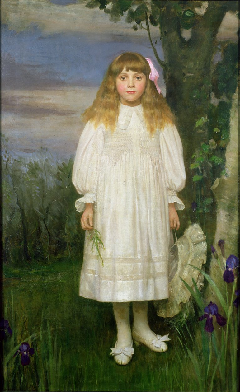 Catherine Howard kisasszony portréja, 1904 körül alkotó: Ernest Leopold Sichel