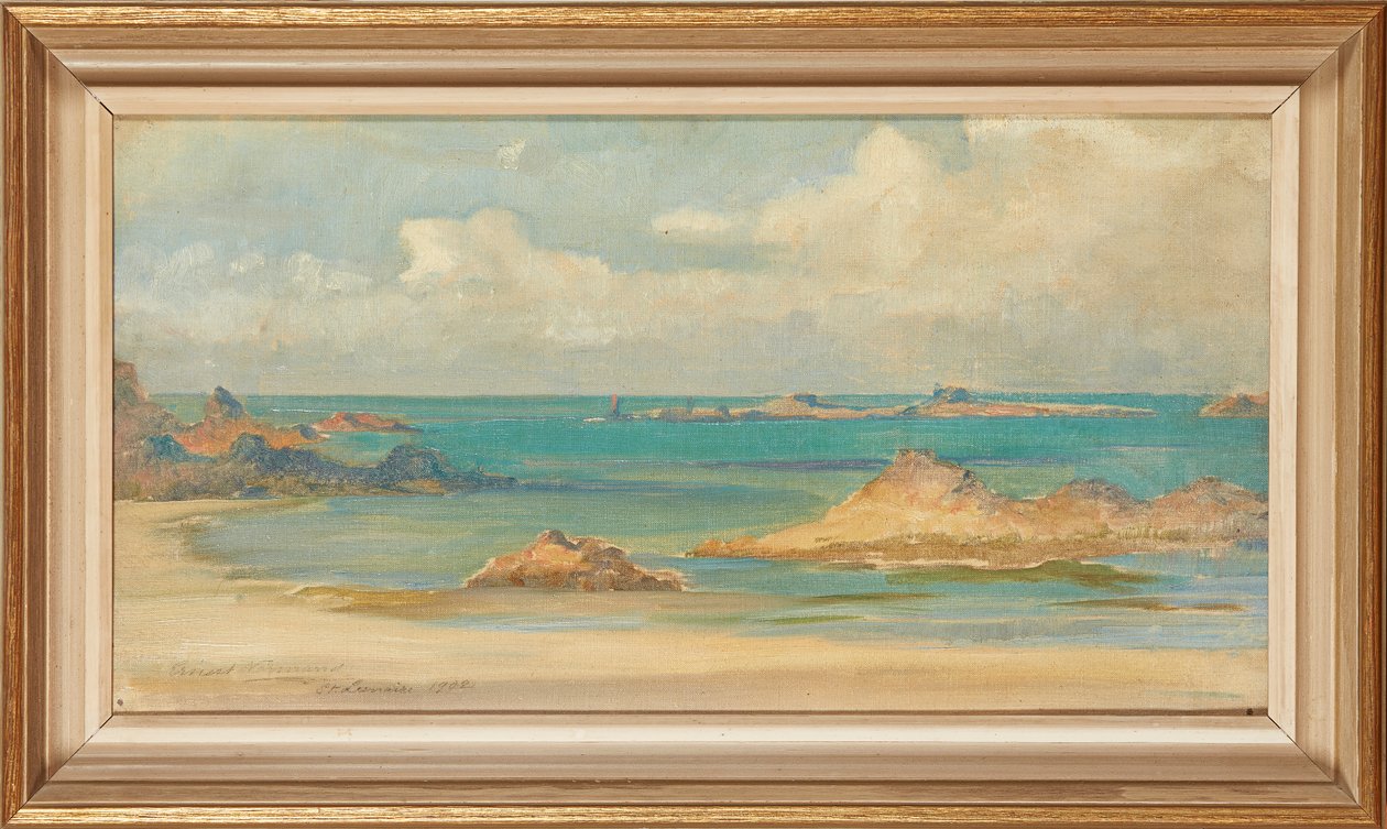 St. Lunaire (olaj, vászon) alkotó: Ernest Normand