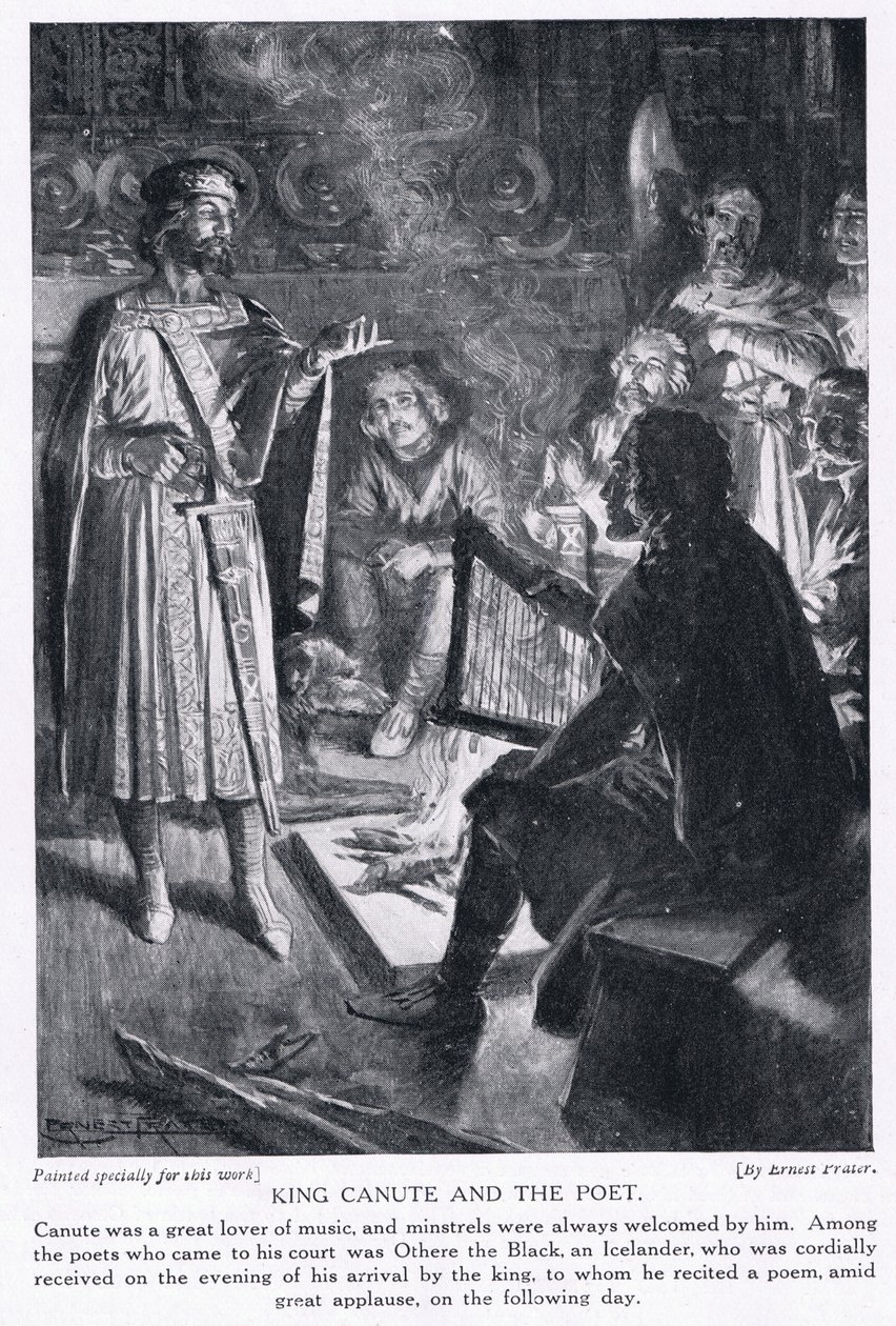 Kanute király és a költő, 1920-as évek alkotó: Ernest Prater