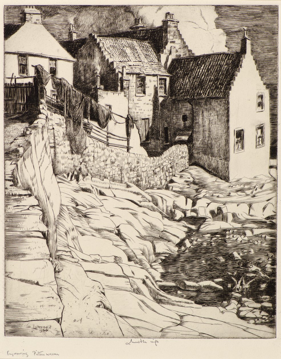 Pittenweem alkotó: Ernest Stephen Lumsden