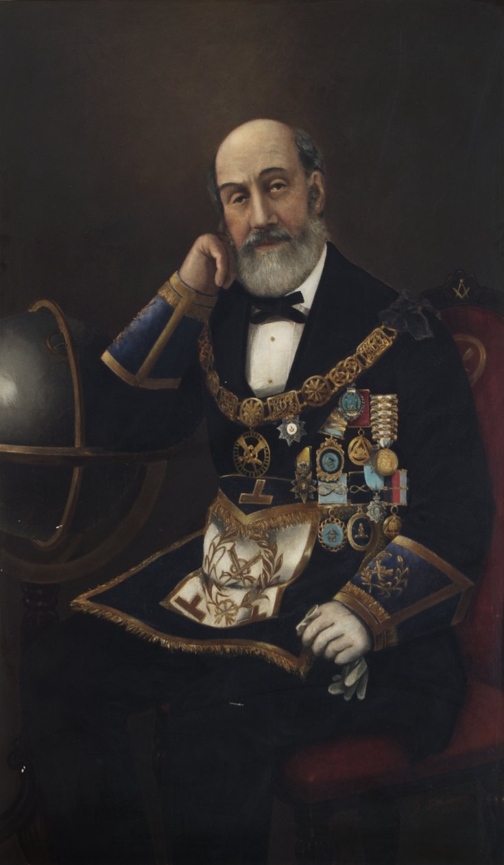 John Morant Hervey, nagytitkár, 1875 alkotó: Ernest de Cleichen von Tettenborn