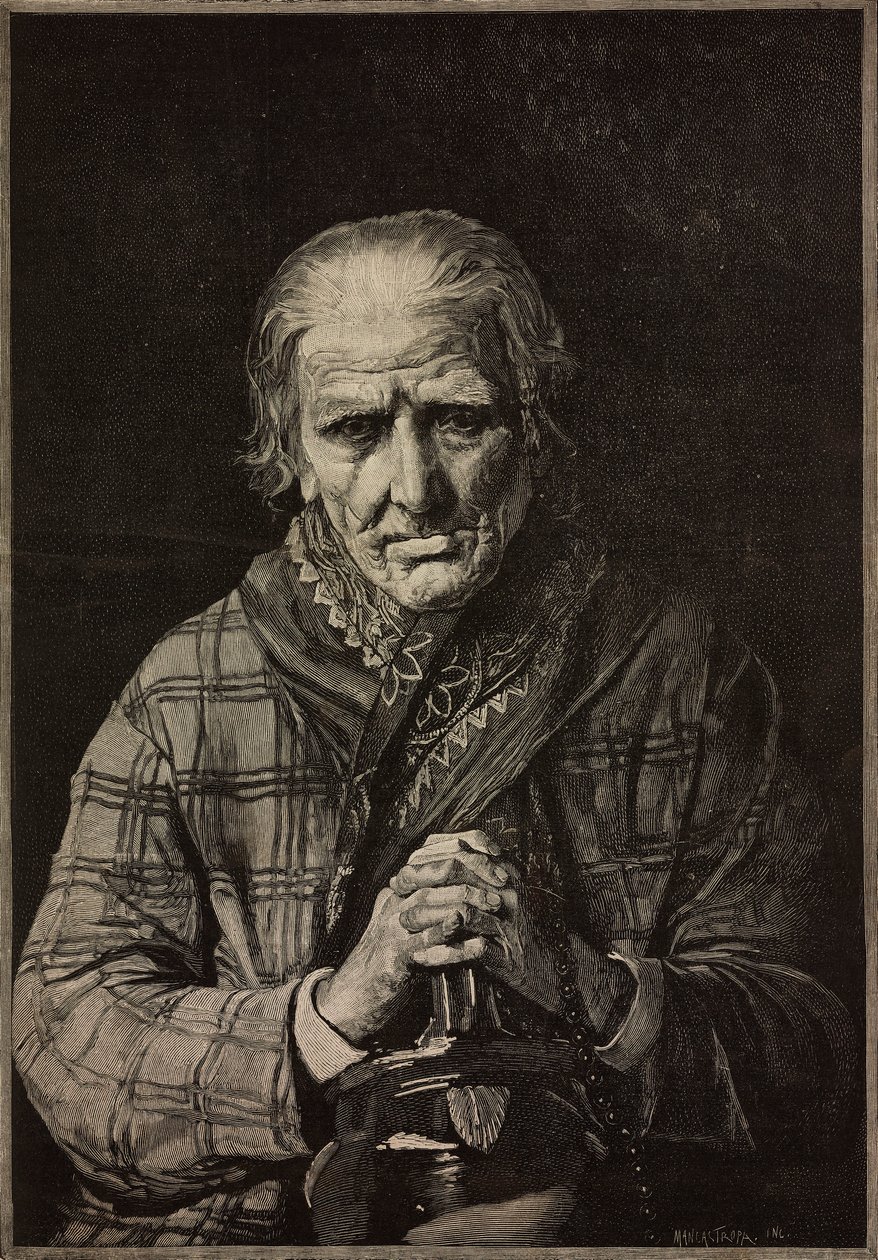 Winter, Galleria Pisani, Ernesto Mancastroppa metszete E Grilli professzor festményéből, L