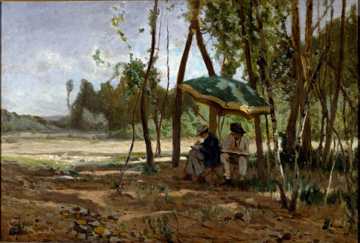 Ernesto Rayper (1840-1873) A festők festménye, Genes Galleria d
