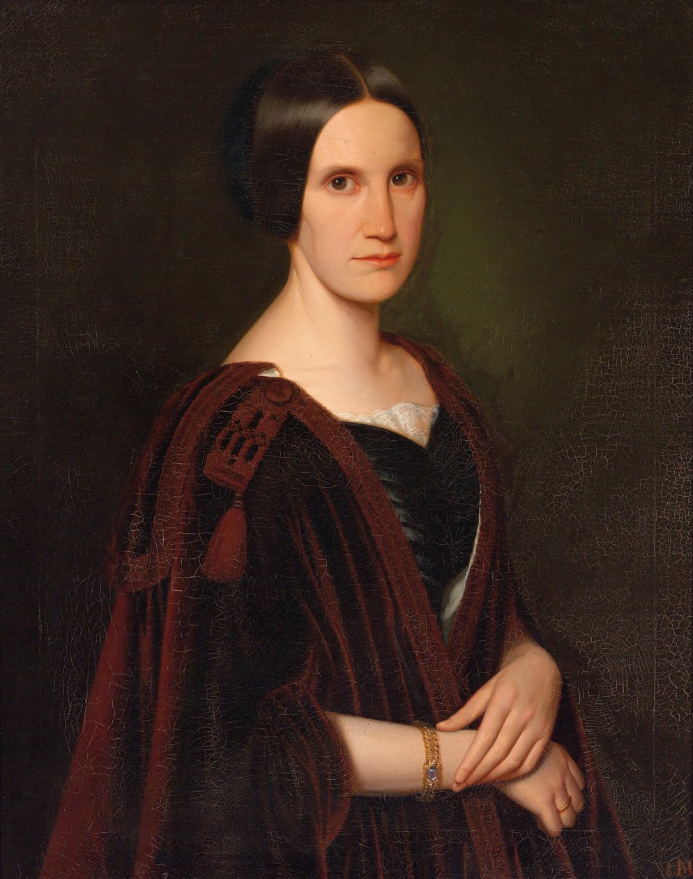 Juliana von Fradeneck portréja alkotó: Ernst Christian Moser