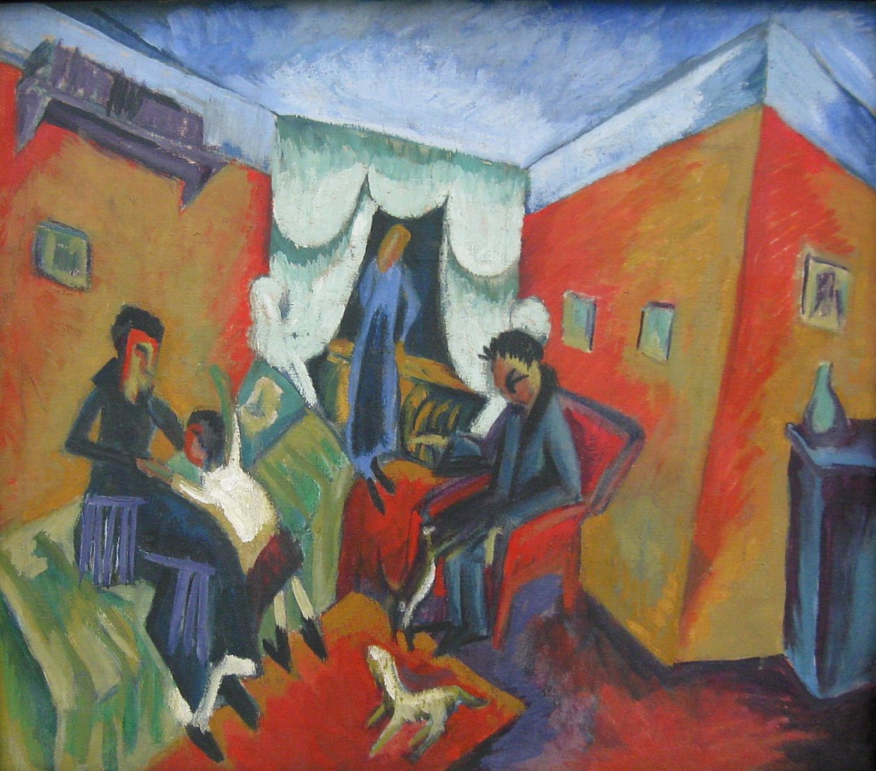 belső alkotó: Ernst Ludwig Kirchner