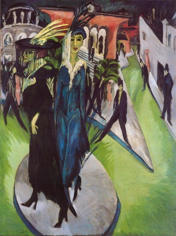  Potsdamer Platzn alkotó: Ernst Ludwig Kirchner
