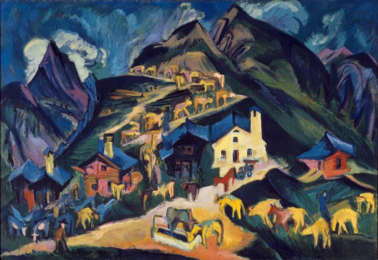 Alpesi lift alkotó: Ernst Ludwig Kirchner