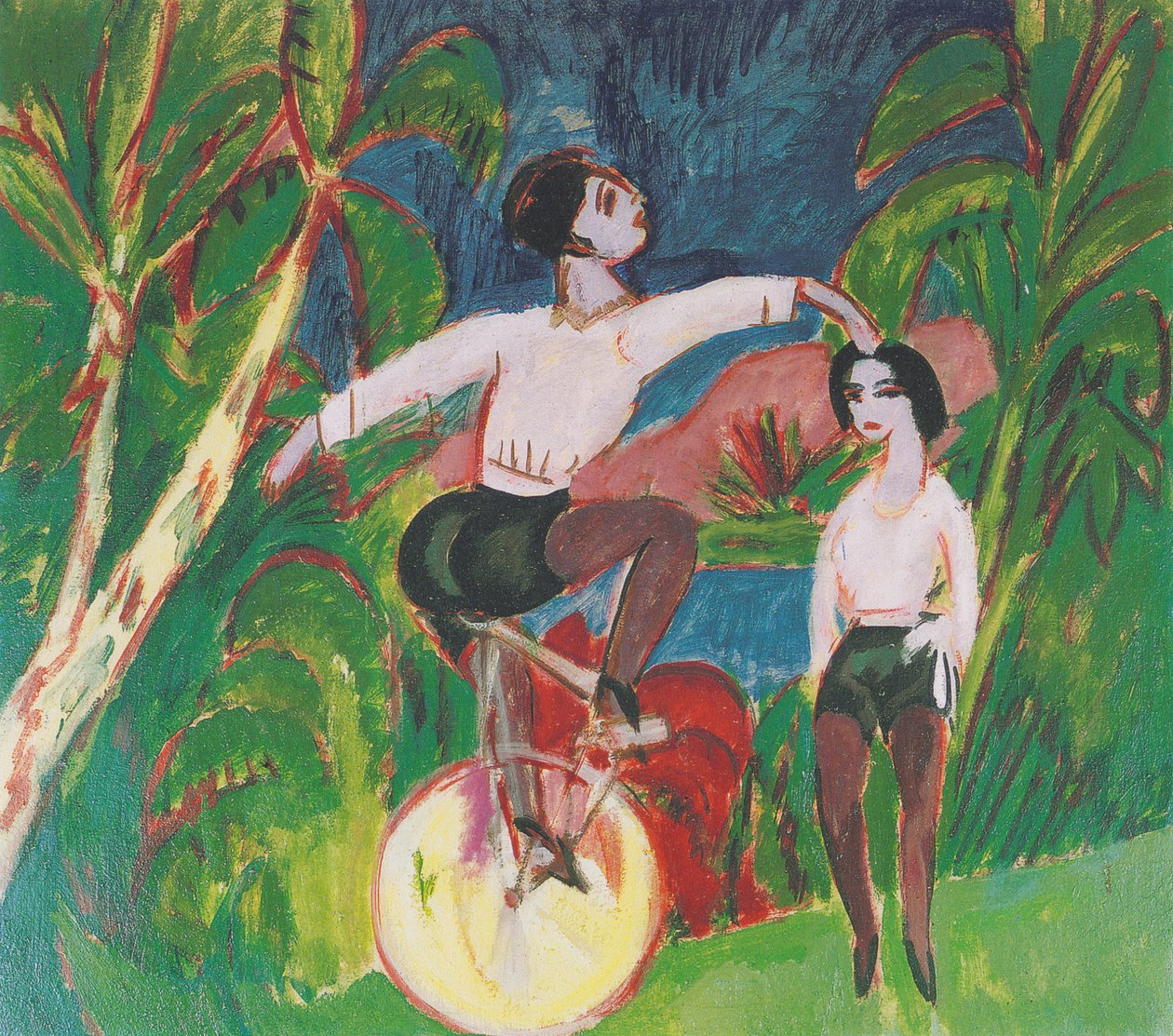 Az egykerékpáros alkotó: Ernst Ludwig Kirchner