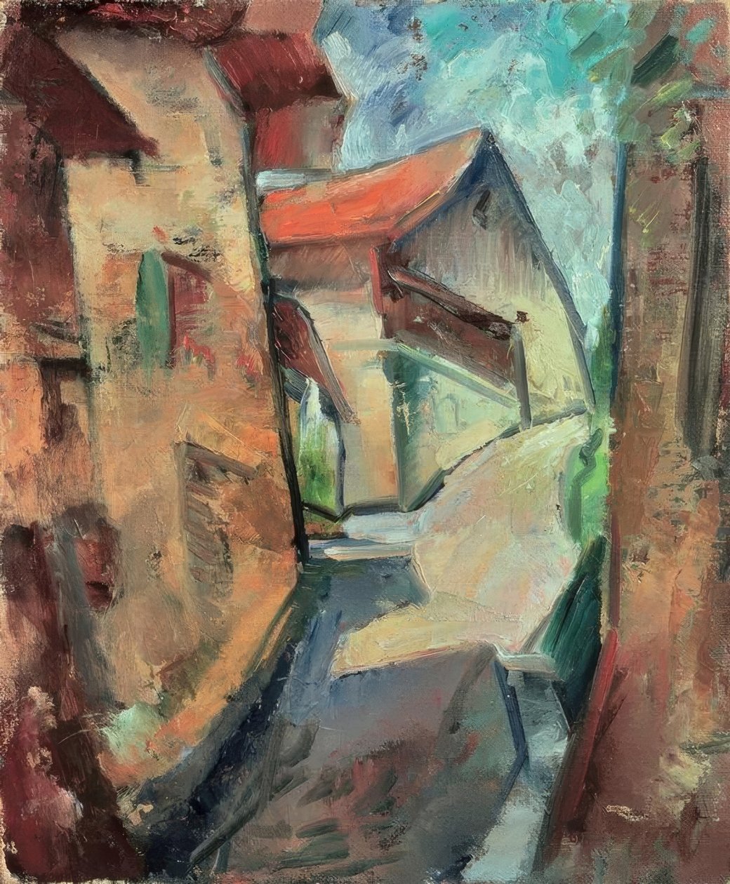 falu alkotó: Ernst Ludwig Kirchner