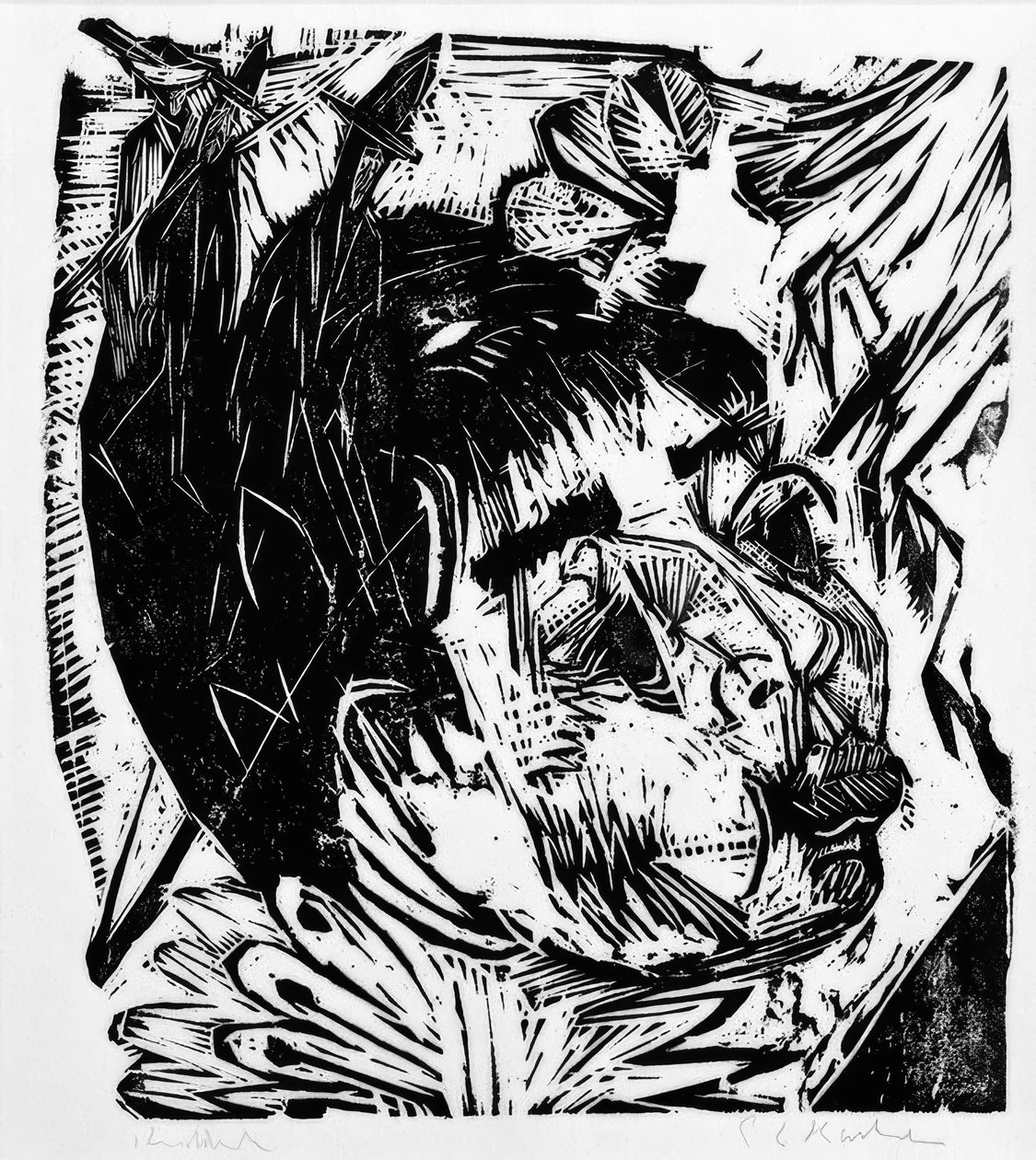 Mrs. Prof. Sch. alkotó: Ernst Ludwig Kirchner