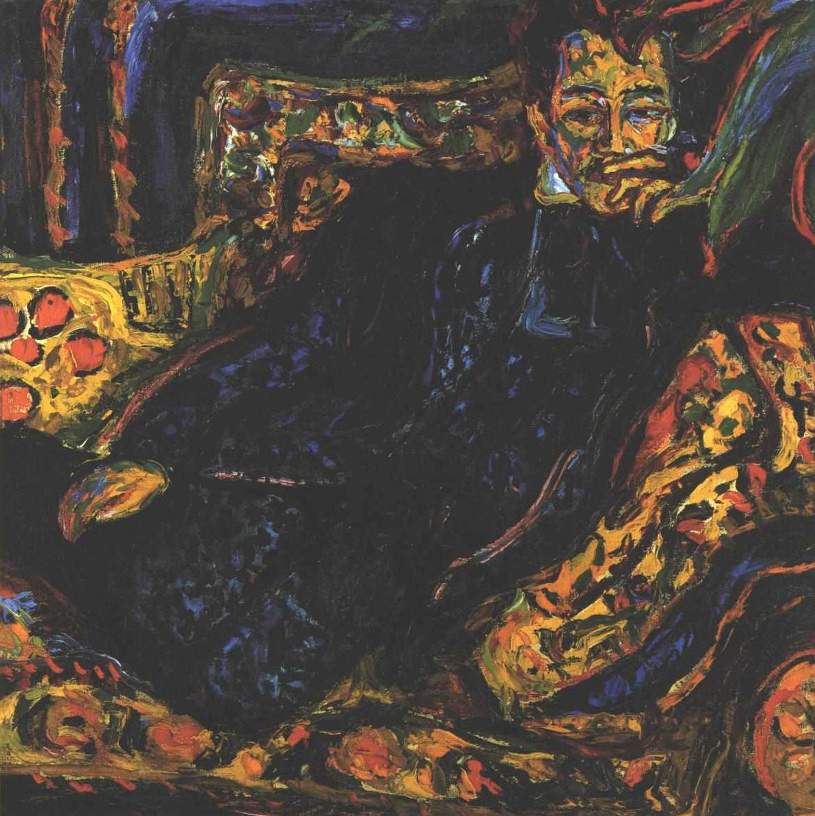 Egy úriember portréja alkotó: Ernst Ludwig Kirchner