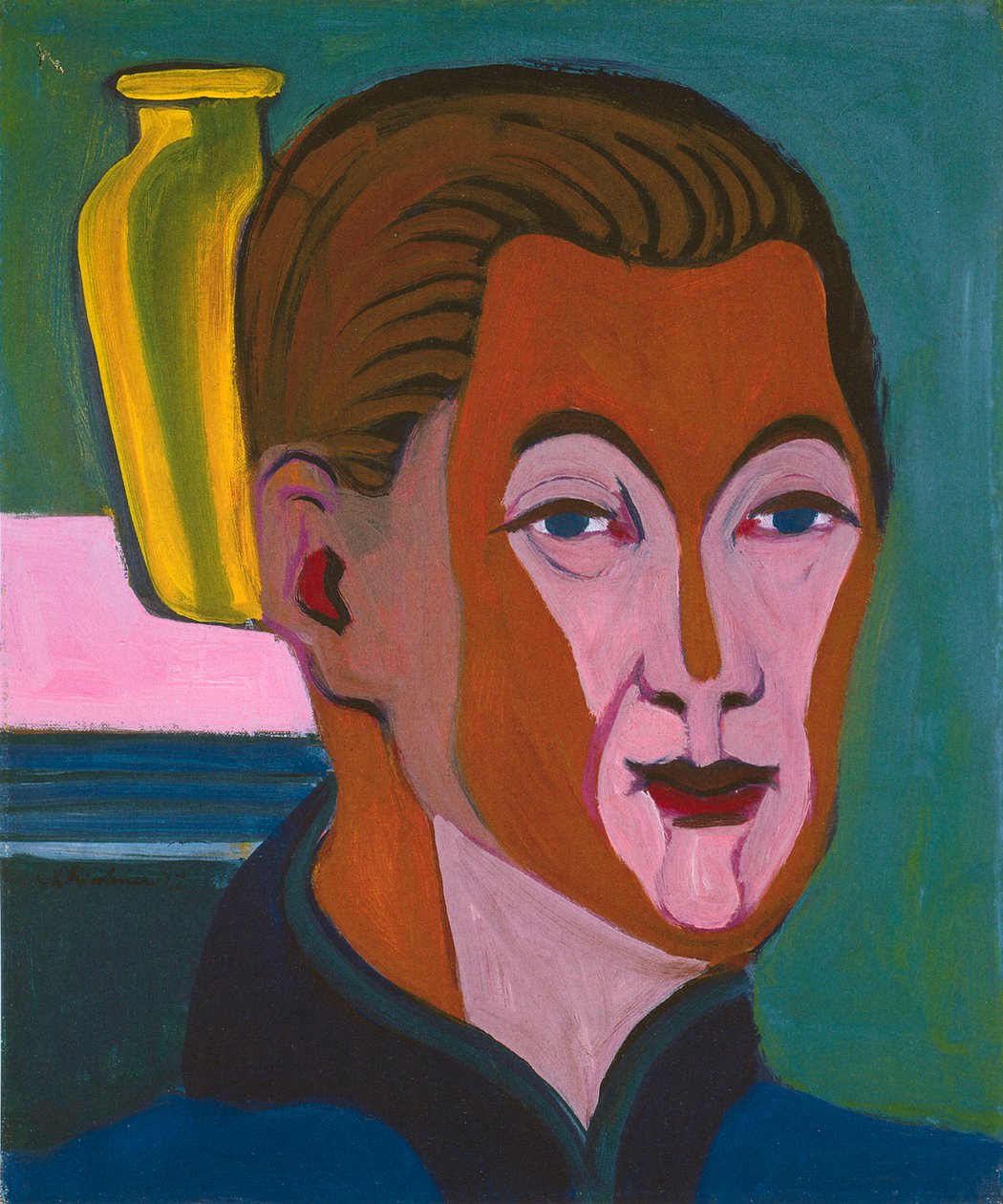A festő feje alkotó: Ernst Ludwig Kirchner