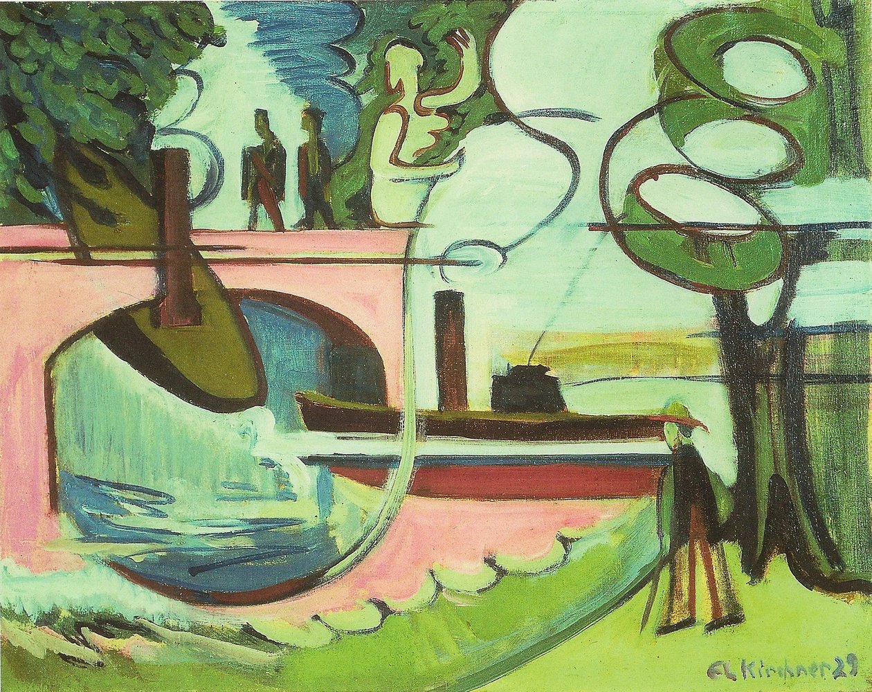 Lützow-Ufer reggel alkotó: Ernst Ludwig Kirchner