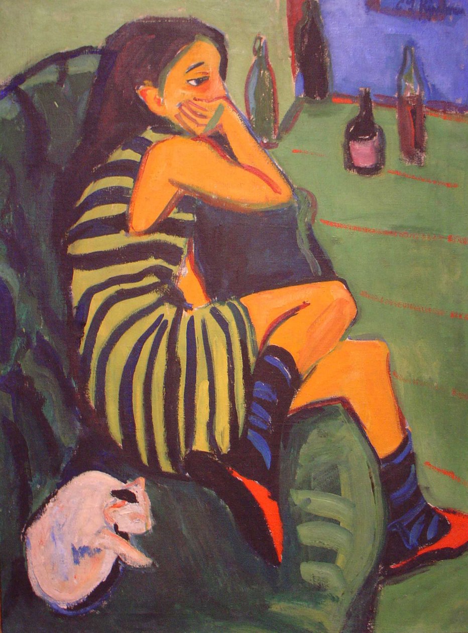 Marcella alkotó: Ernst Ludwig Kirchner