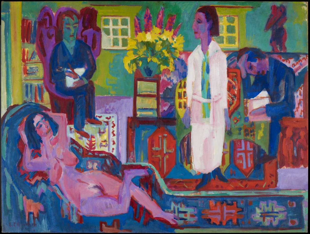 Modern Csehország, 1924 alkotó: Ernst Ludwig Kirchner