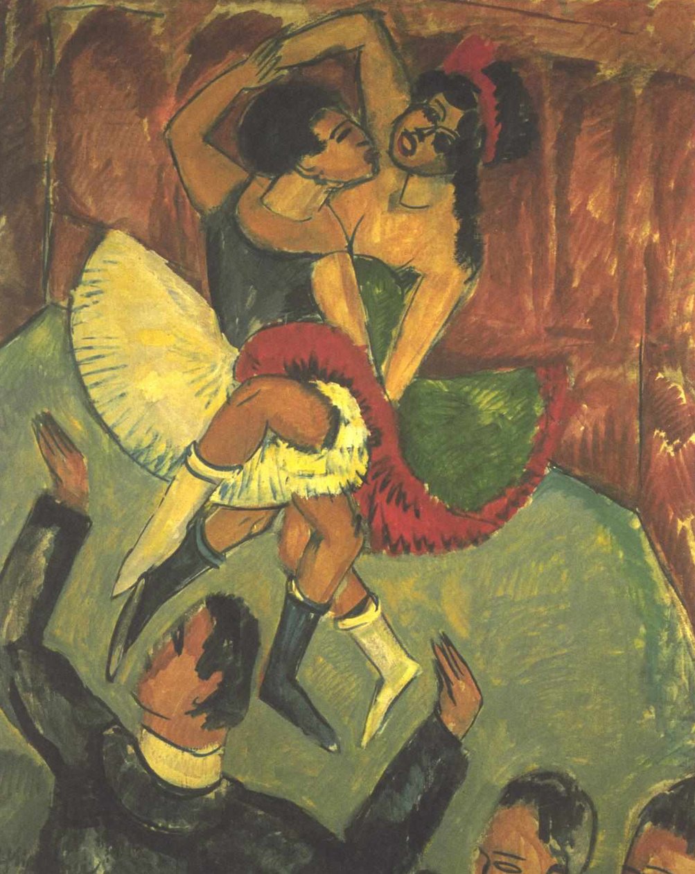 Negertanz alkotó: Ernst Ludwig Kirchner