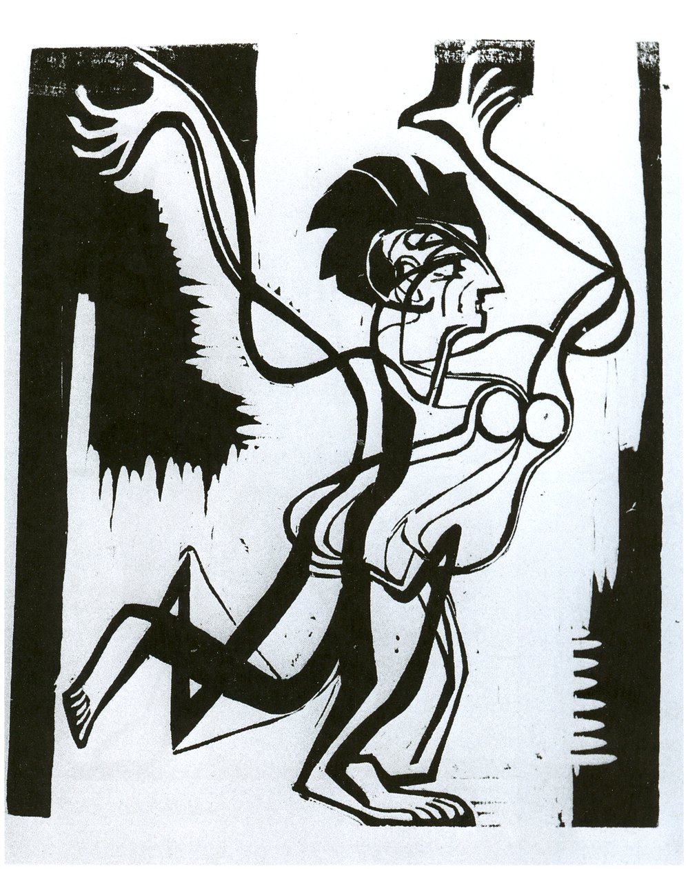 Palucca alkotó: Ernst Ludwig Kirchner