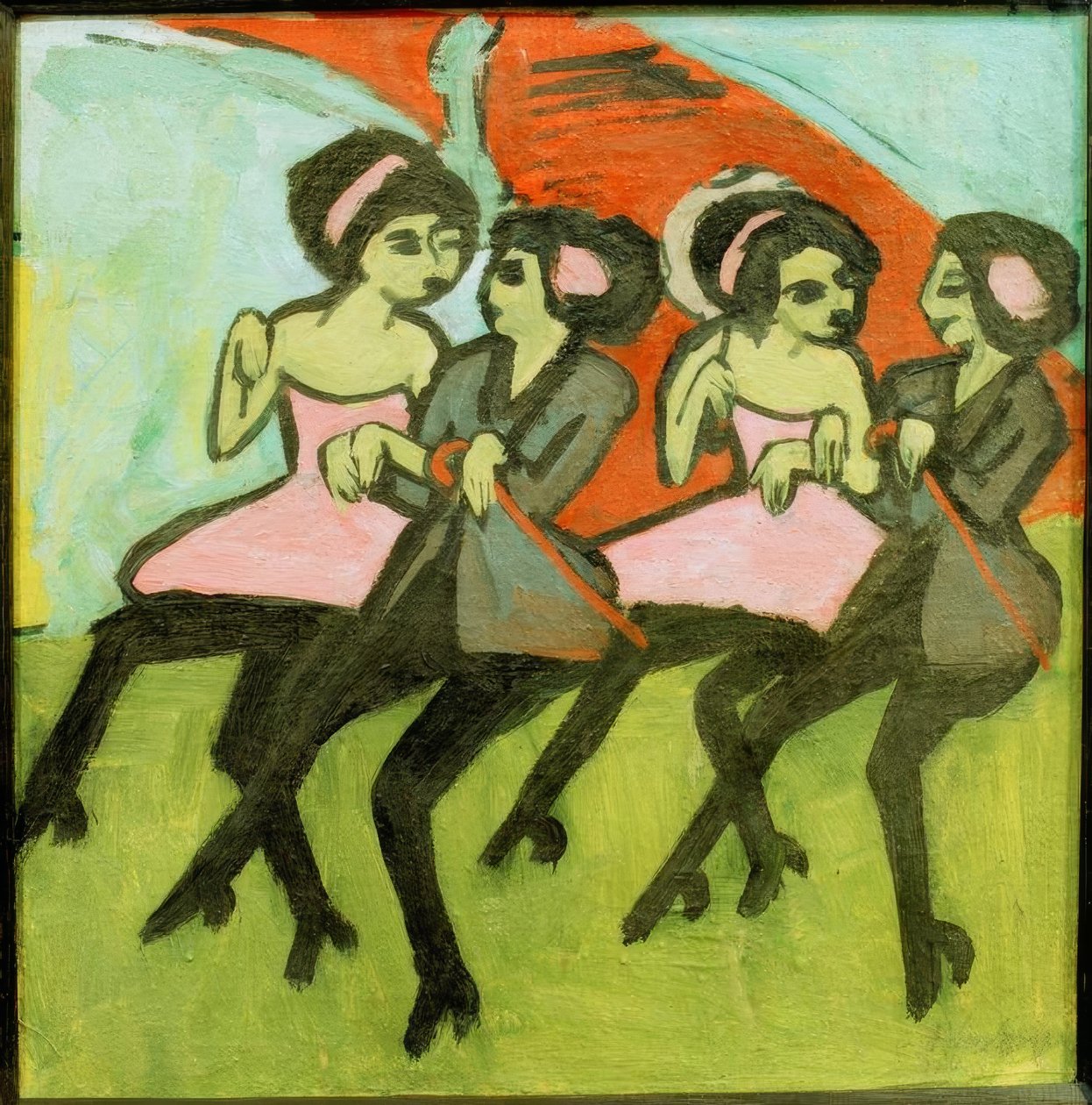 Panama város alkotó: Ernst Ludwig Kirchner