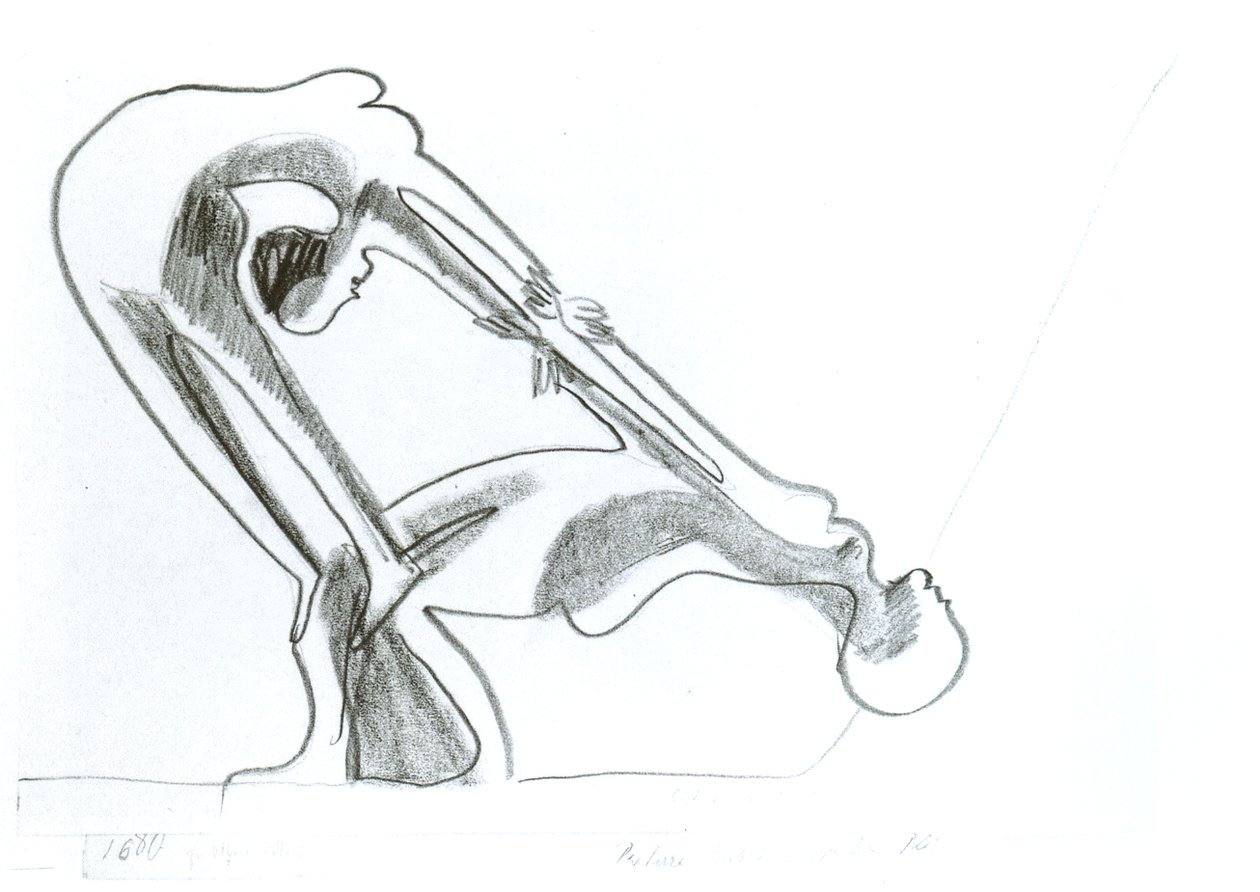 Földszinti akrobata csoport alkotó: Ernst Ludwig Kirchner