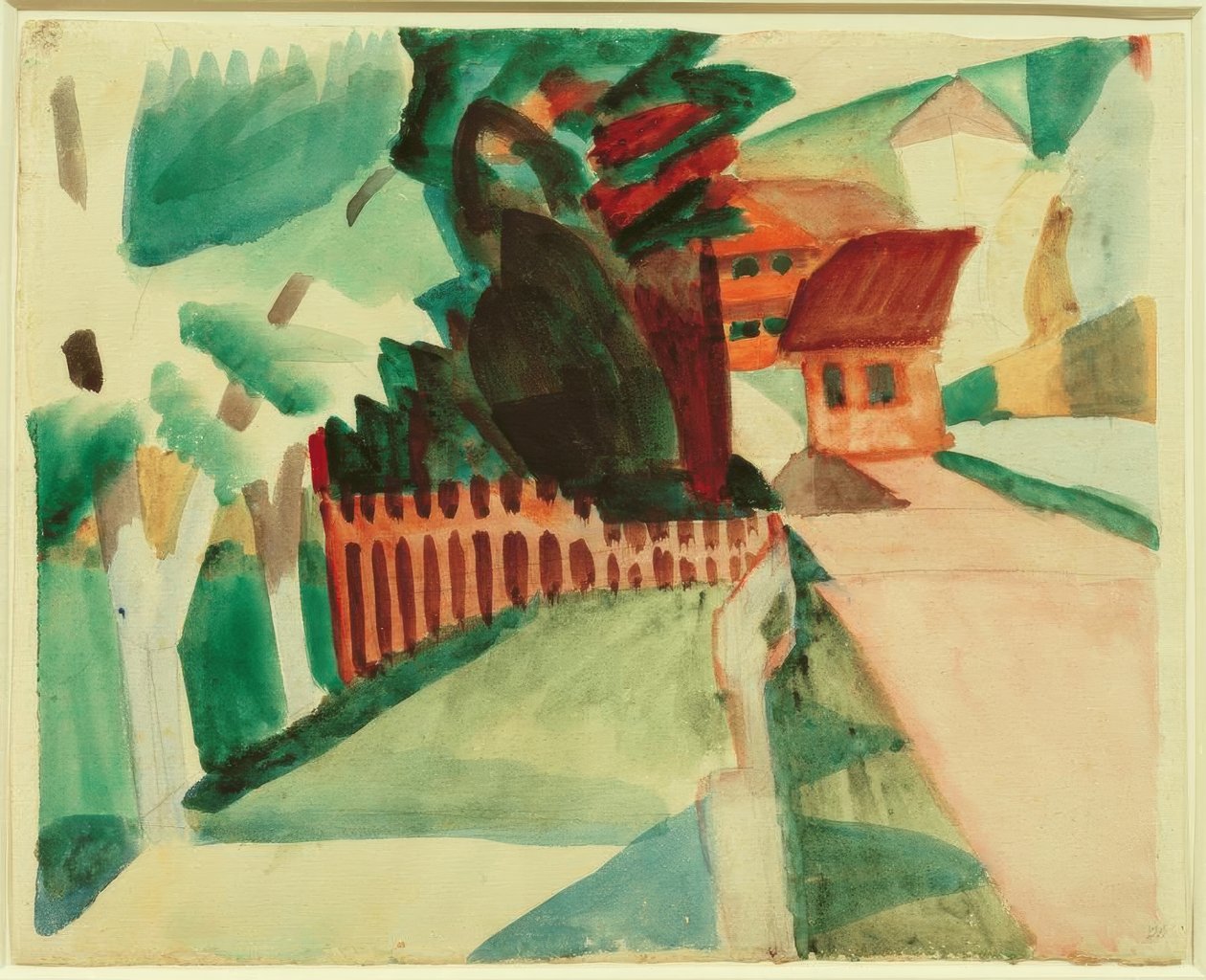 Otto Mueller portréja alkotó: Ernst Ludwig Kirchner