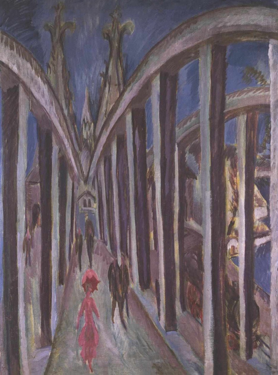 Rajnai híd alkotó: Ernst Ludwig Kirchner