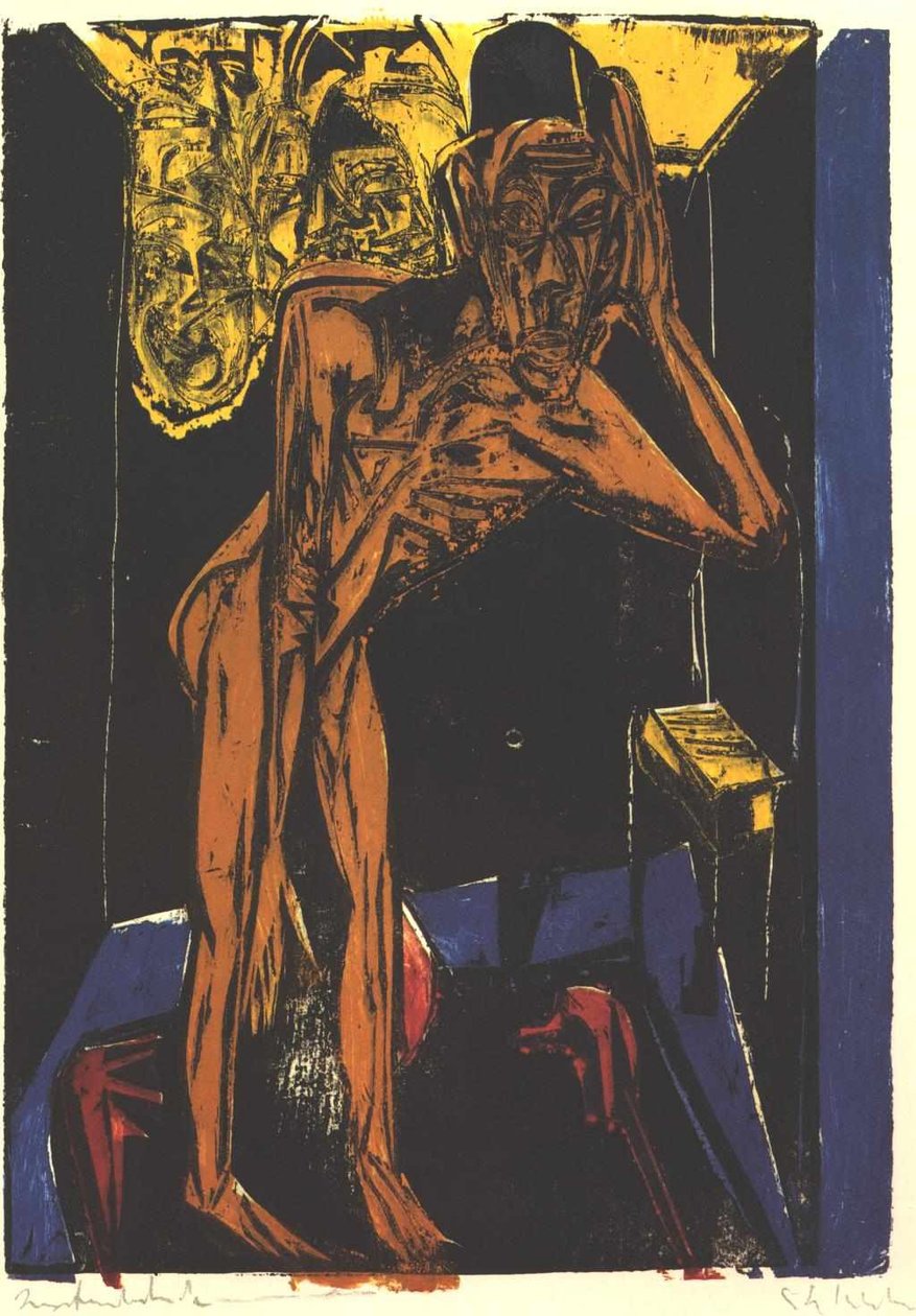 Schlemihl a szoba magányában alkotó: Ernst Ludwig Kirchner