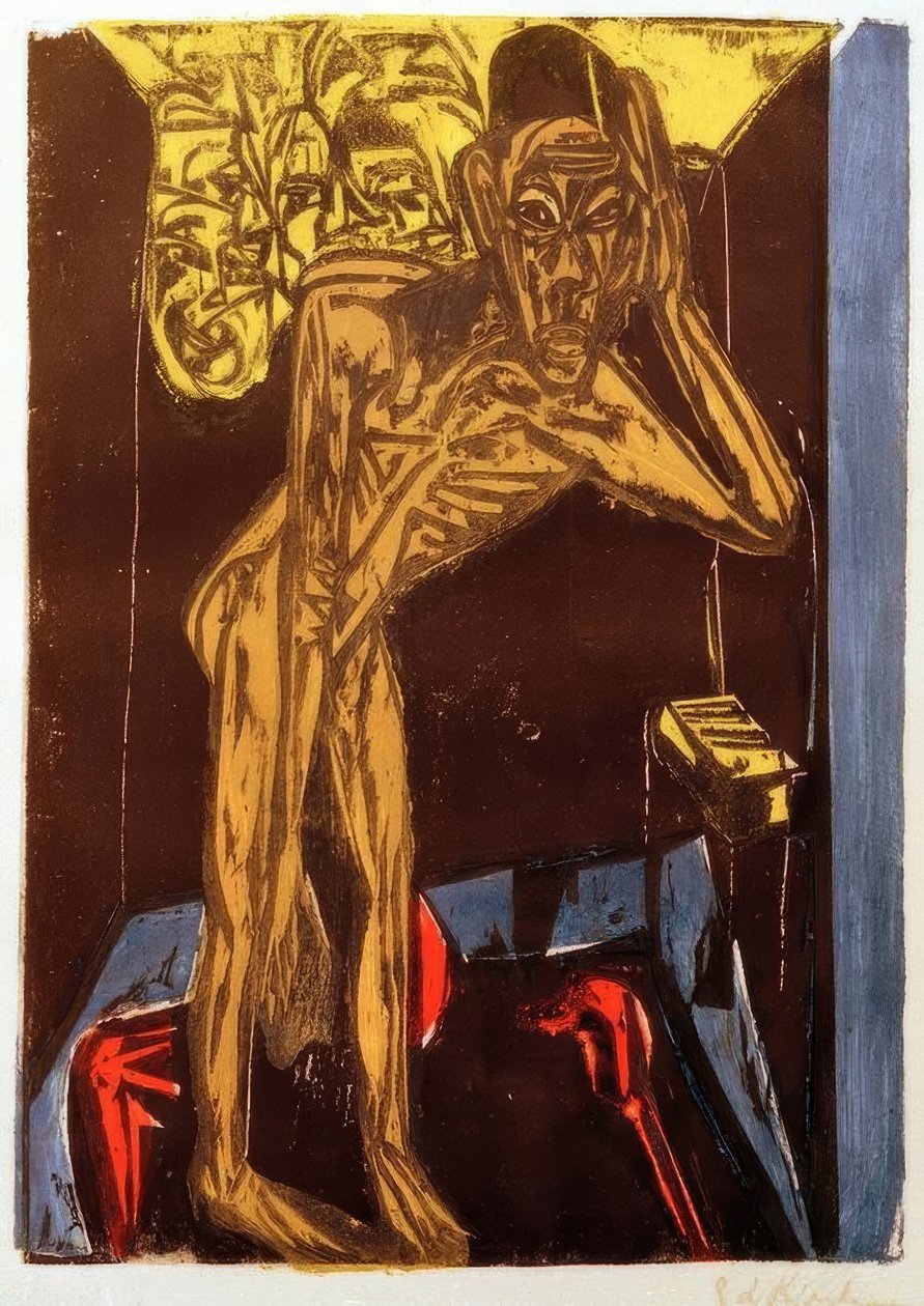 Schlemihl a szoba magányában alkotó: Ernst Ludwig Kirchner