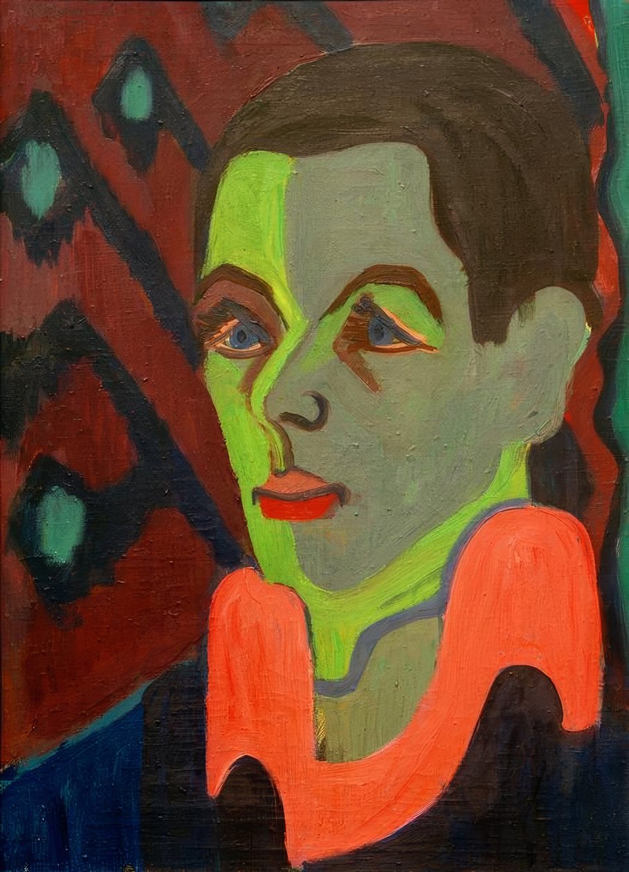 Önarckép alkotó: Ernst Ludwig Kirchner