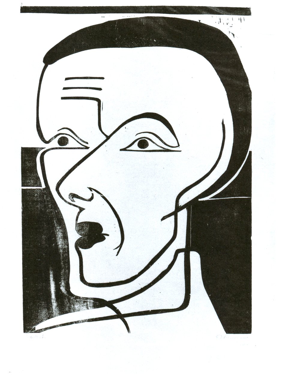 Önarckép alkotó: Ernst Ludwig Kirchner