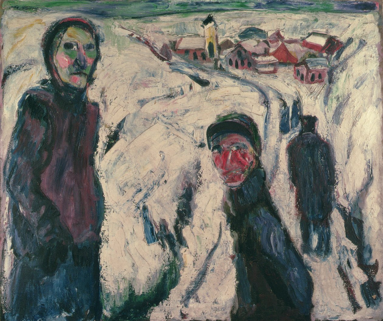 Havas tájkép, 1923 alkotó: Ernst Ludwig Kirchner