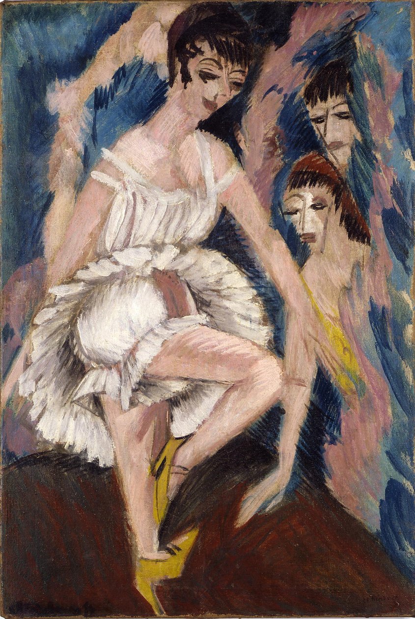 táncos alkotó: Ernst Ludwig Kirchner