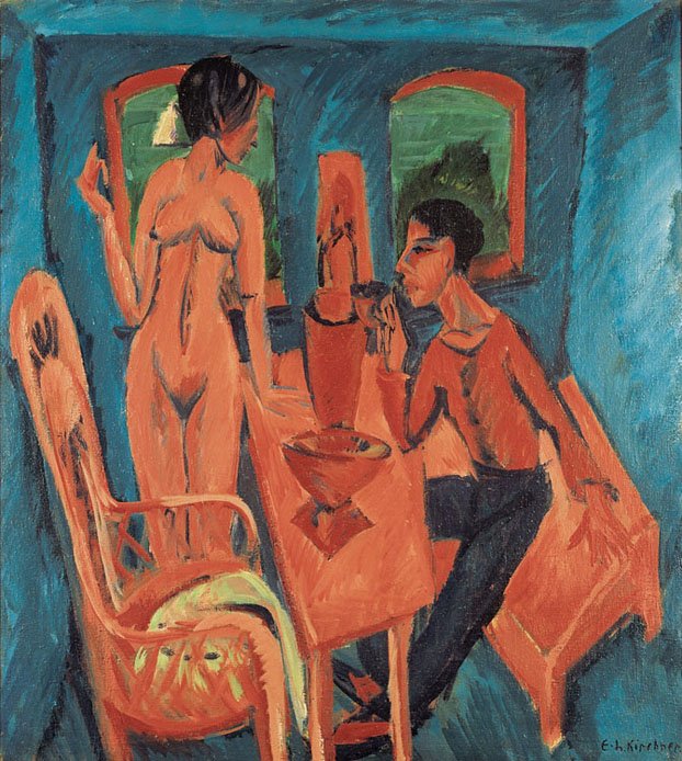 Toronyszoba, Fehmarn alkotó: Ernst Ludwig Kirchner