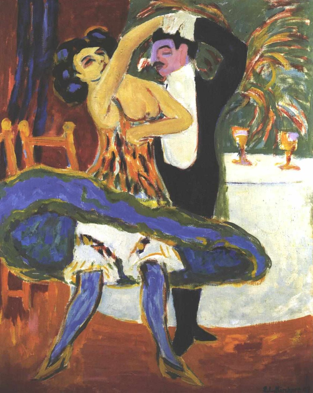 Variete alkotó: Ernst Ludwig Kirchner