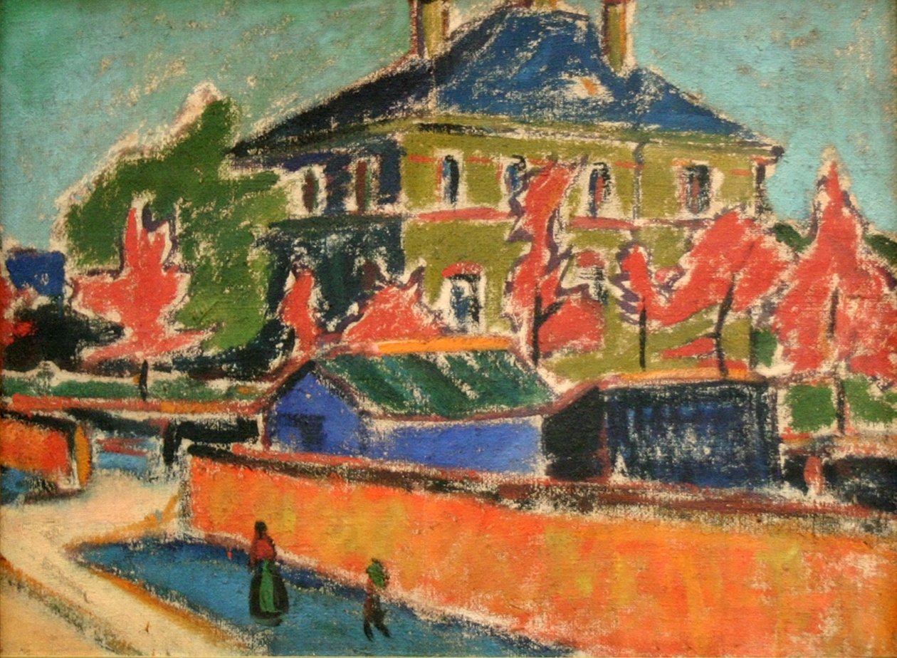 Villa Drezdában alkotó: Ernst Ludwig Kirchner