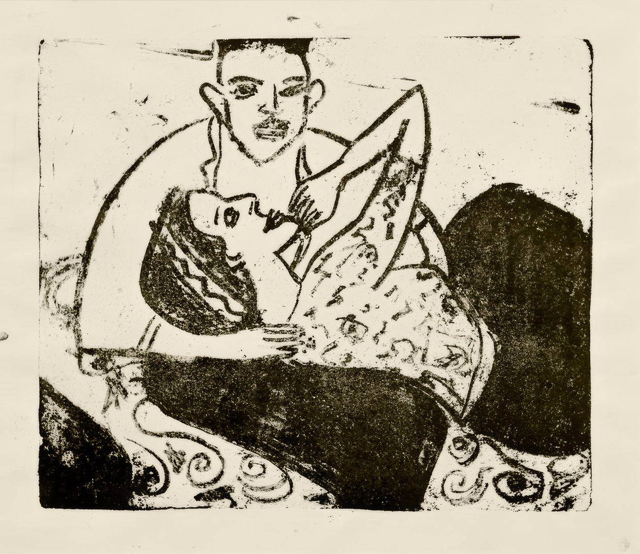 Reklám lány alkotó: Ernst Ludwig Kirchner