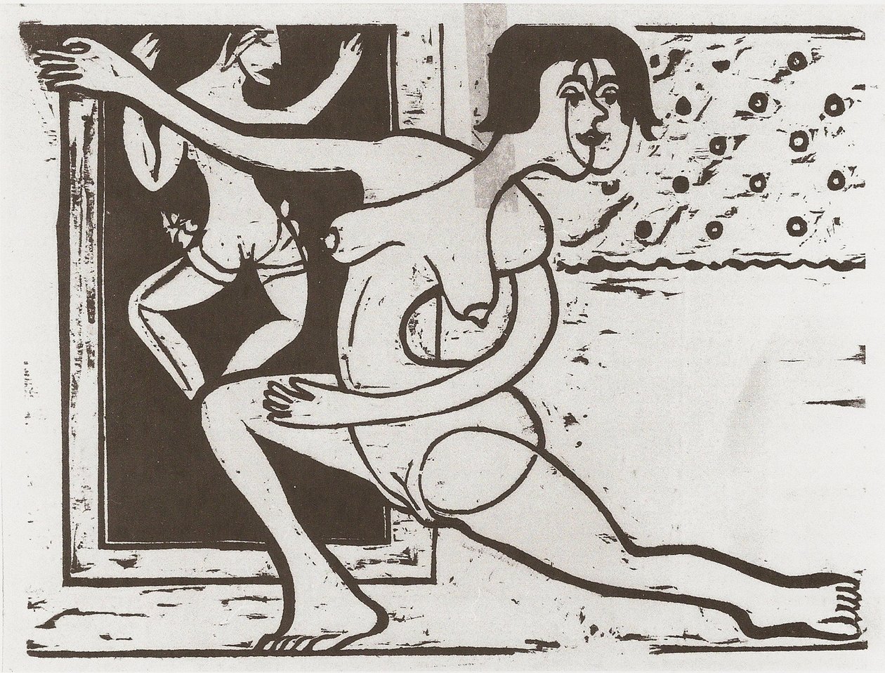 Gyakorló táncos alkotó: Ernst Ludwig Kirchner