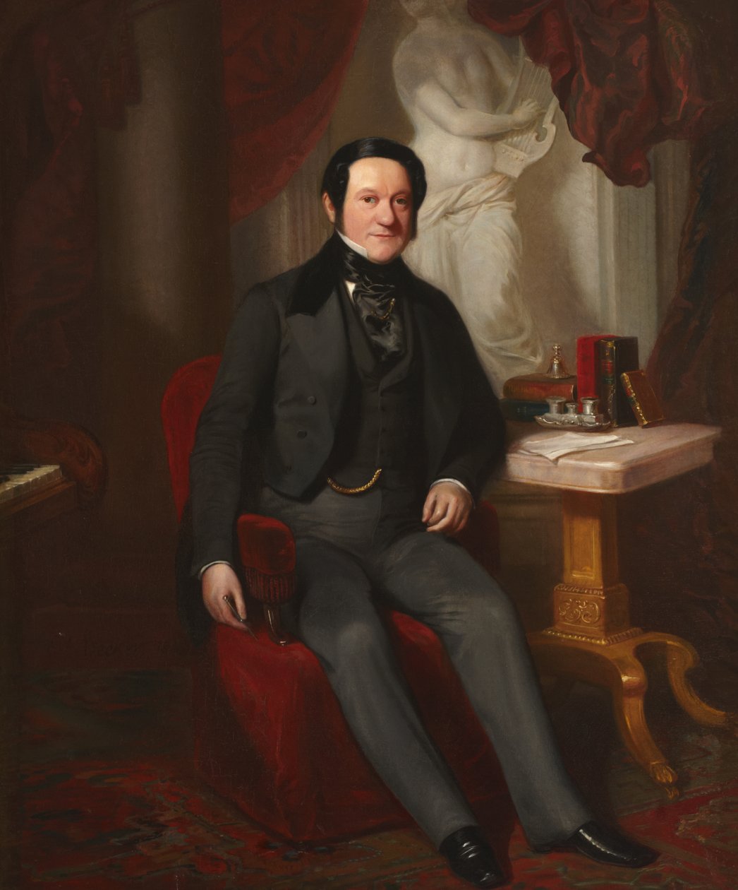 Domenico Francesco Maria Crivelli, 1849 alkotó: Ernst August Becker