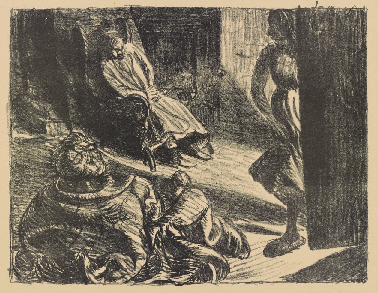 Szegény unokatestvér alkotó: Ernst Barlach