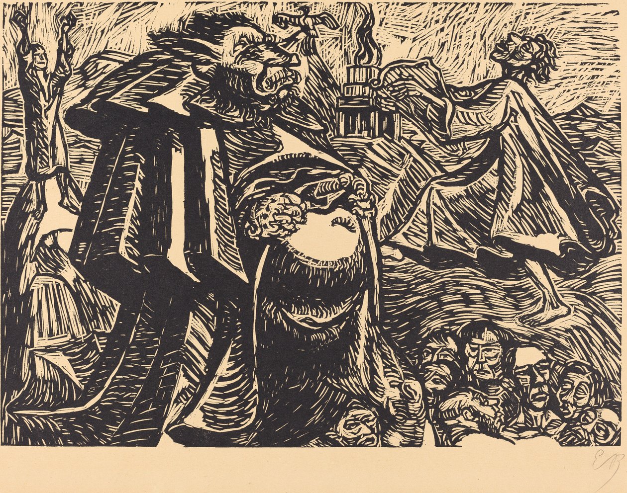 Isten Belly alkotó: Ernst Barlach