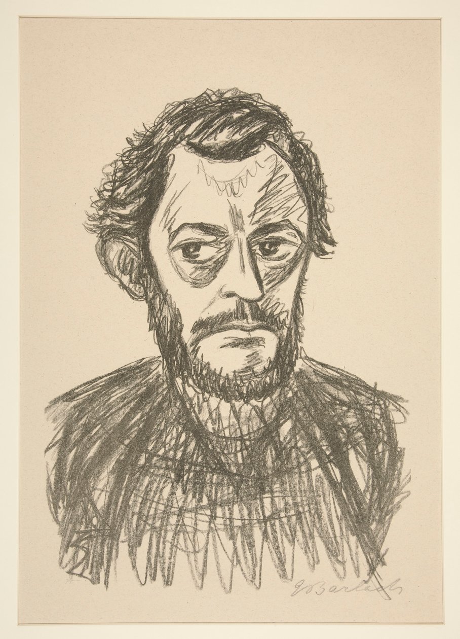 Önarckép III (önarckép III) alkotó: Ernst Barlach