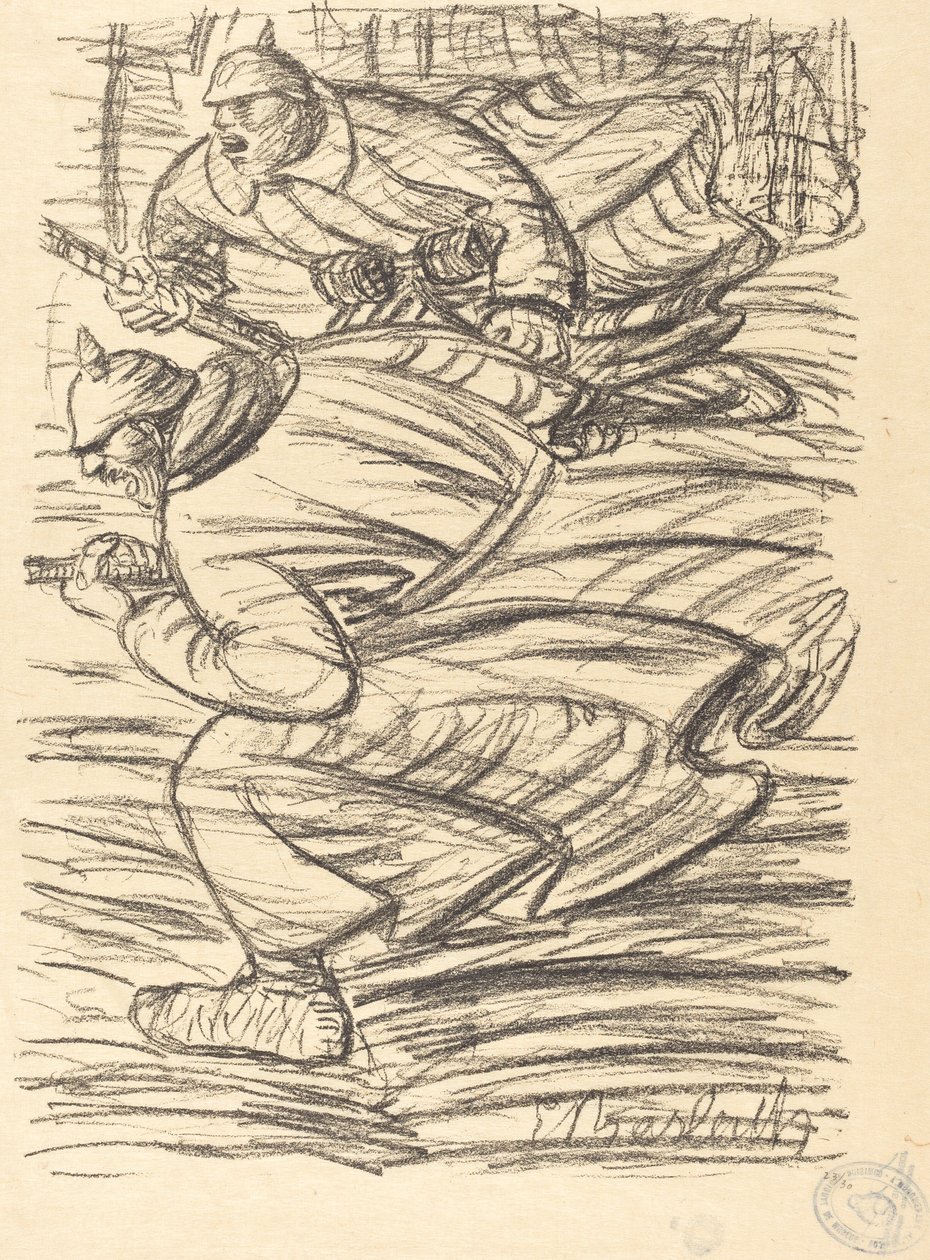 A támadás alkotó: Ernst Barlach