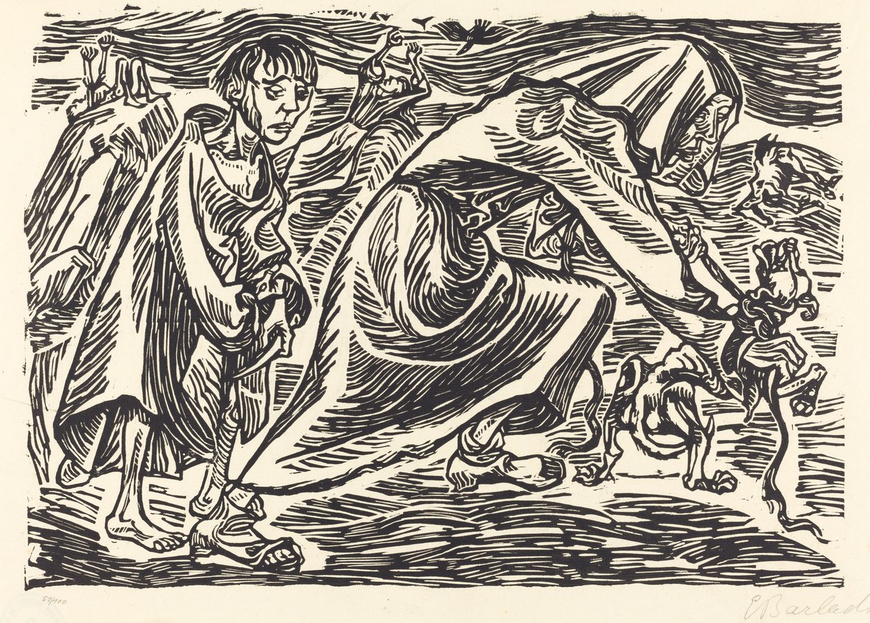 A Kutyafogó alkotó: Ernst Barlach