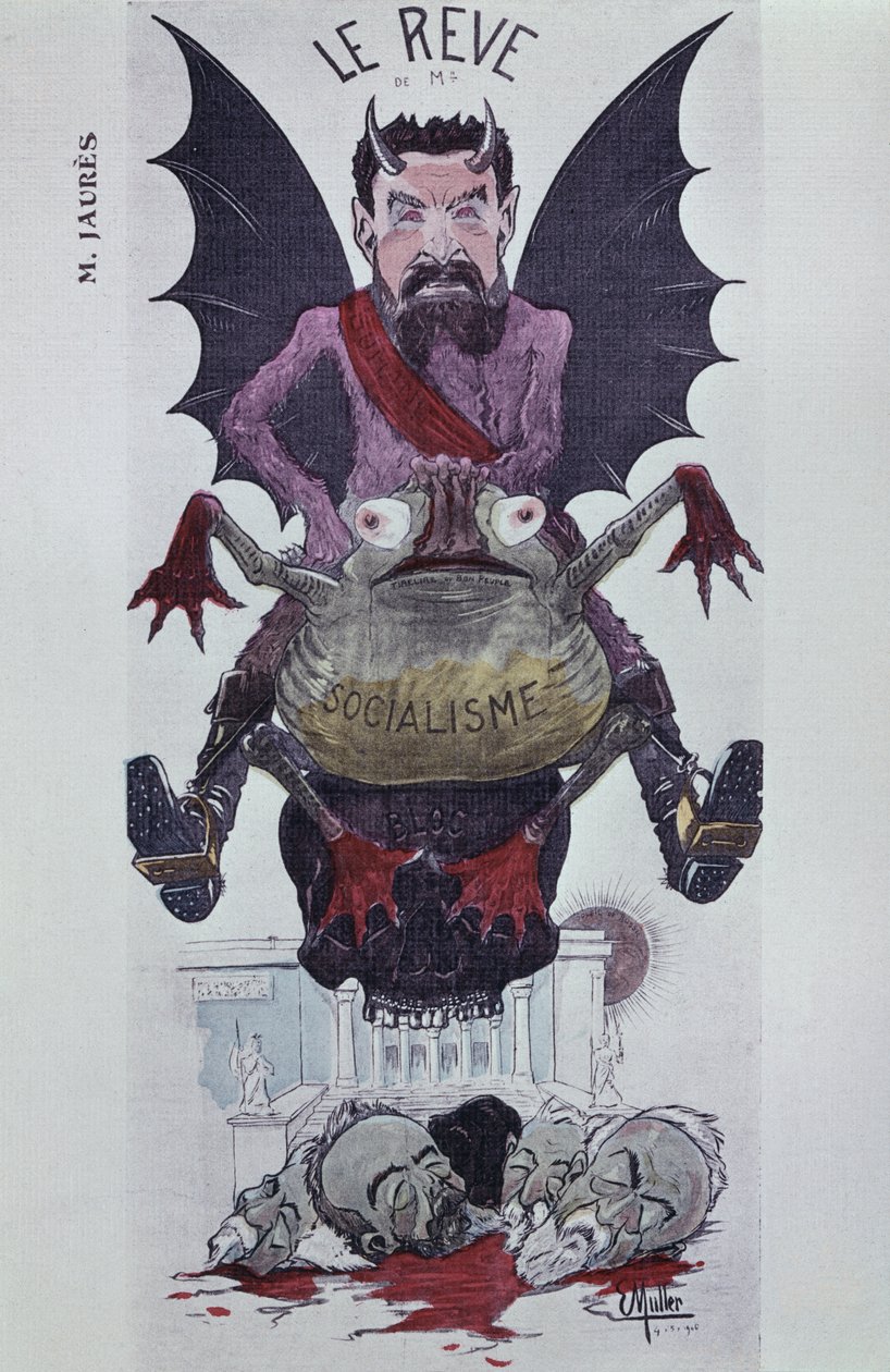 M. Jaures álma, 1906 alkotó: Ernst Emmanuel Muller