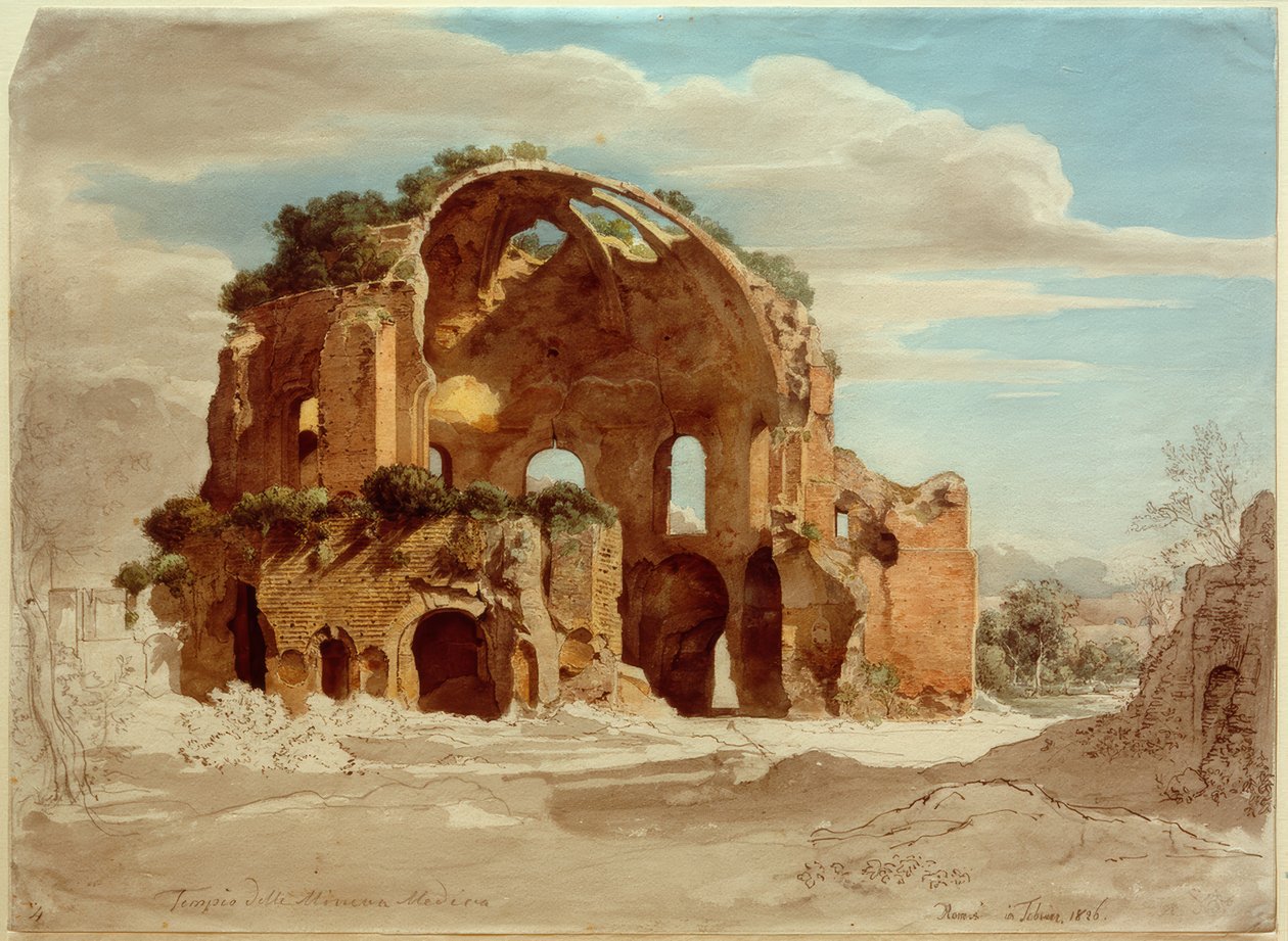 Minerva Medici temploma alkotó: Ernst Fries