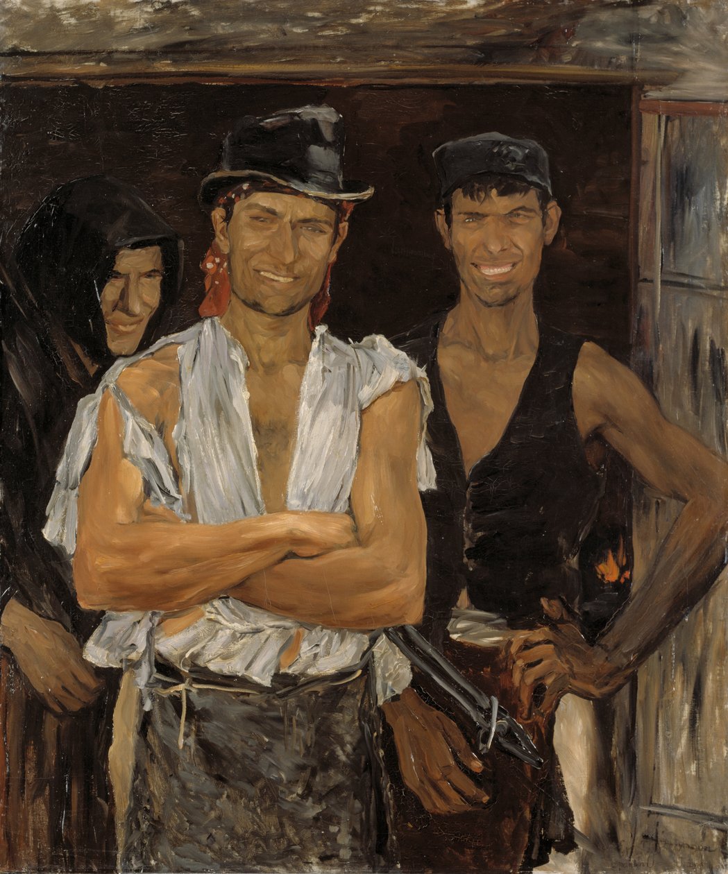Spanish Smiths, 1881 alkotó: Ernst Josephson