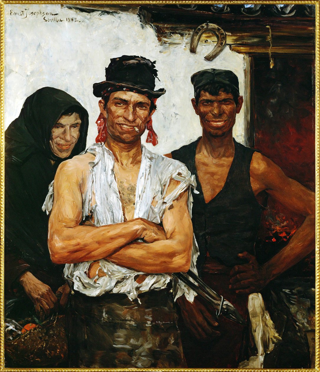 Spanyol kovácsok, II alkotó: Ernst Josephson
